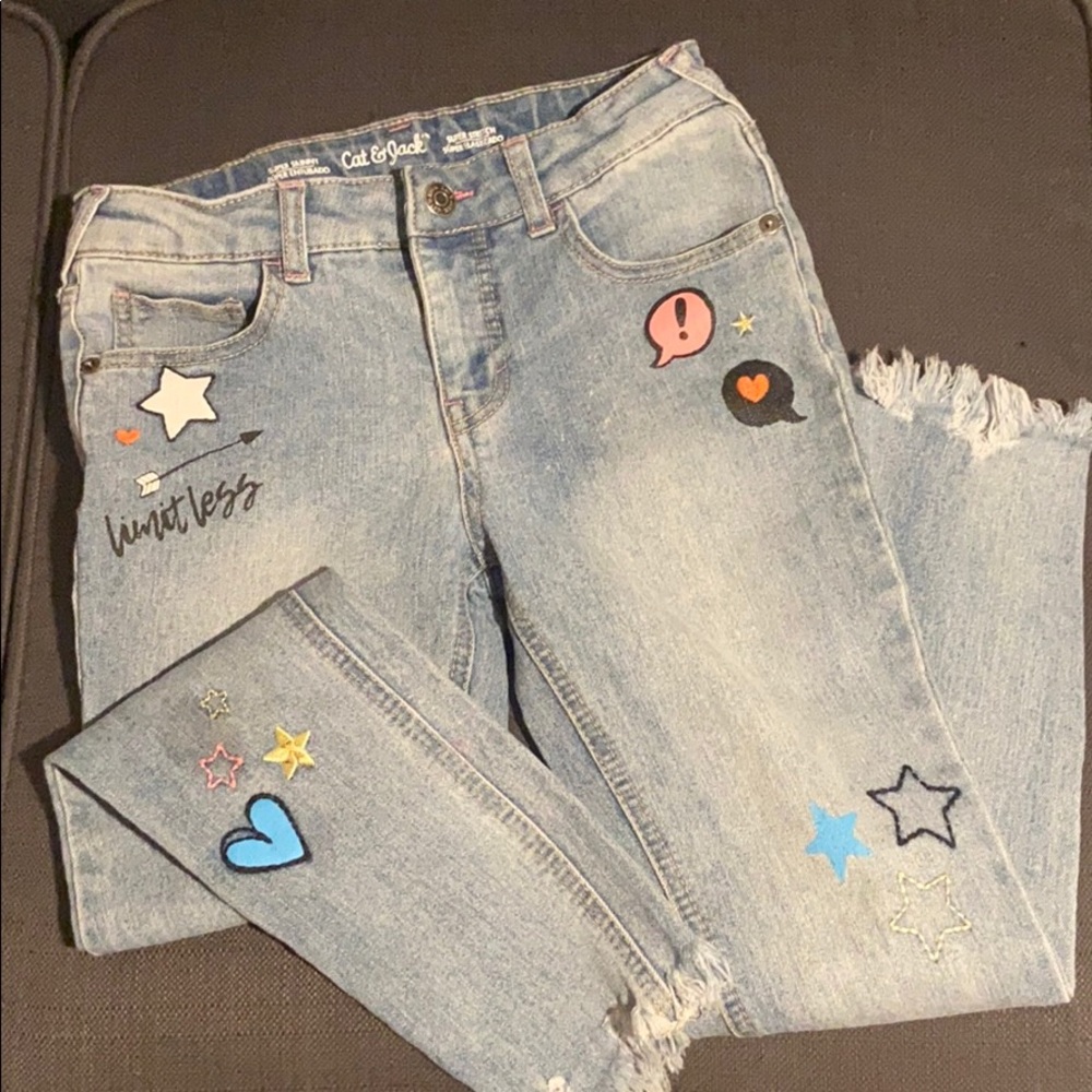 Cat & Jack Super Skinny Stretch Size 10 Girl’s